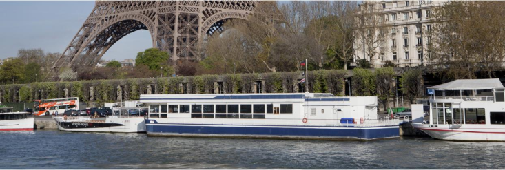 La péniche du Cercle de la Mer